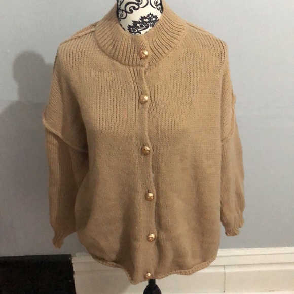 Beige Women's Sweater - Picture 2 of 5